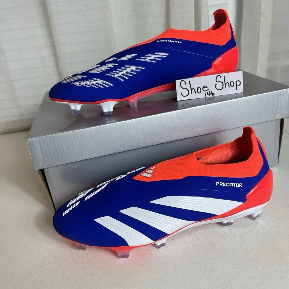 Adidas  Predator Elite Laceless FG Soccer Cleats Men Size 6.5 / Women Size‎ 7.5